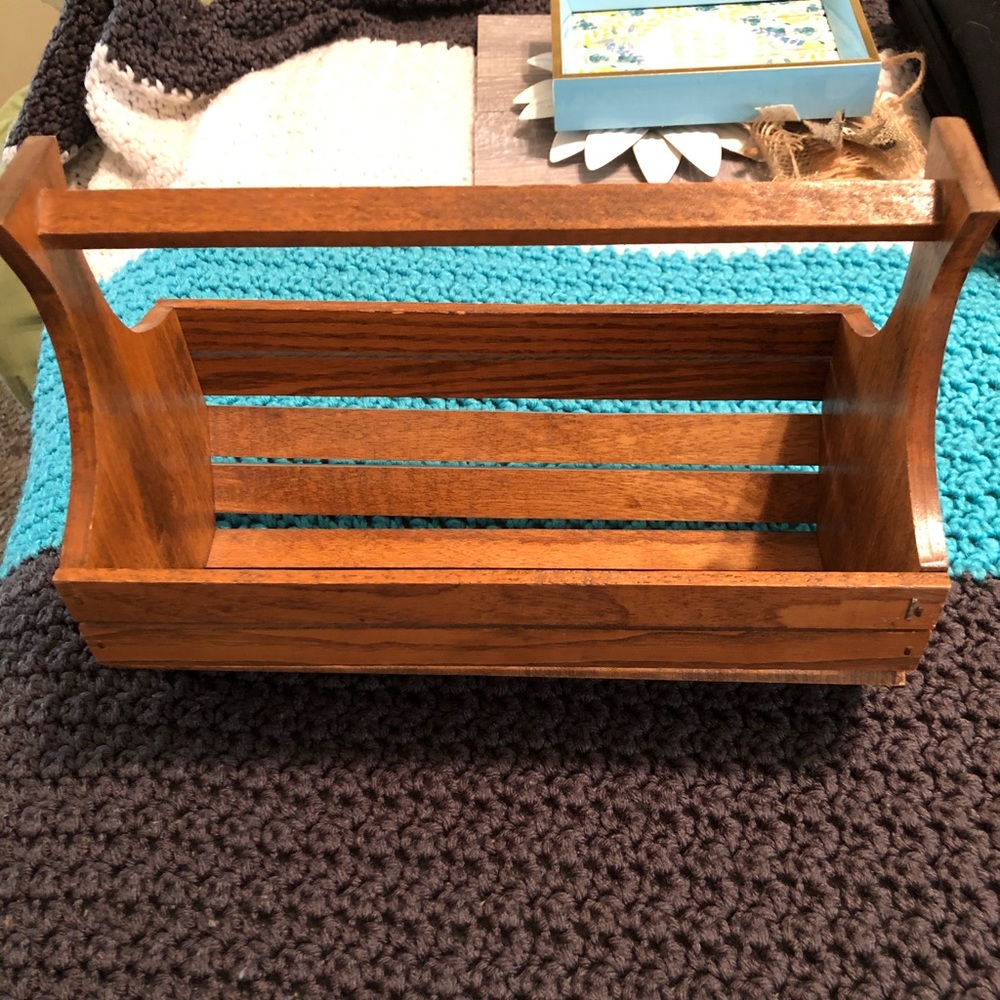 Decorative Wooden Basket